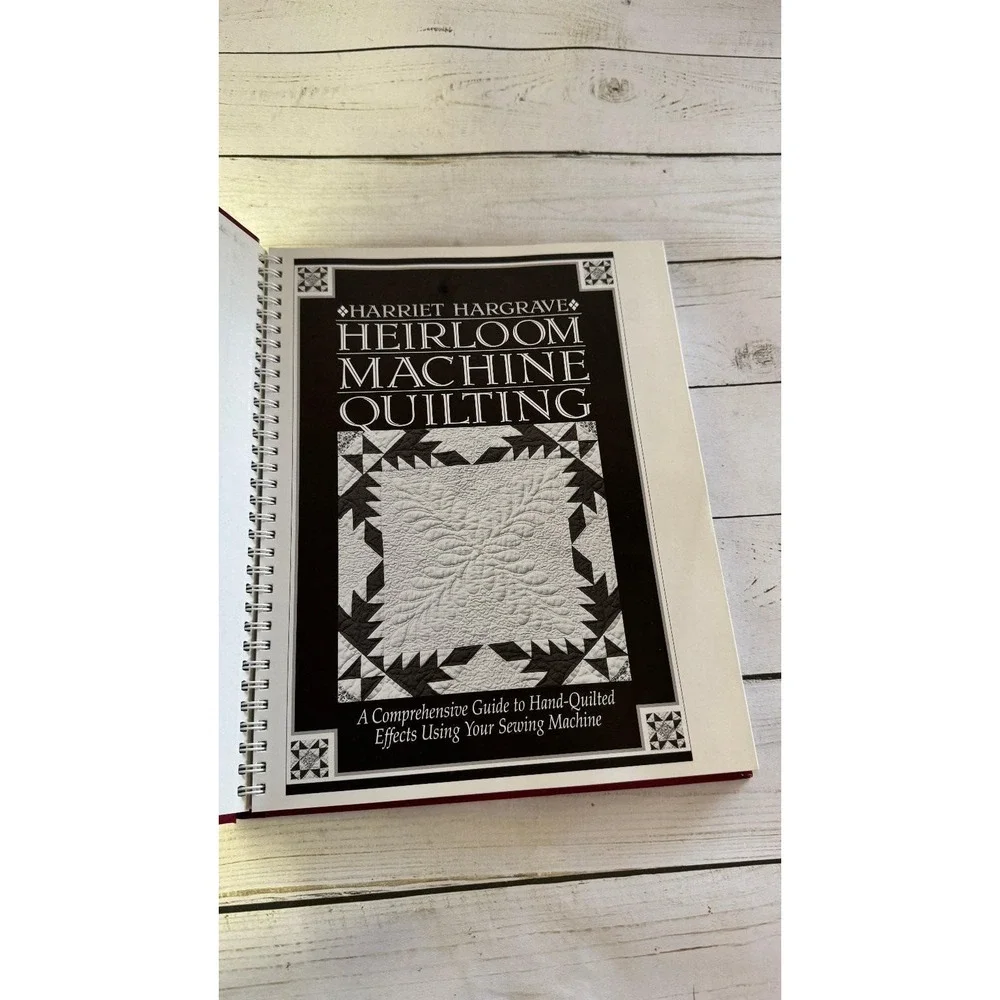 Heirloom Machine Quilting Hargrave 1995 Third Edition C&T Publishing